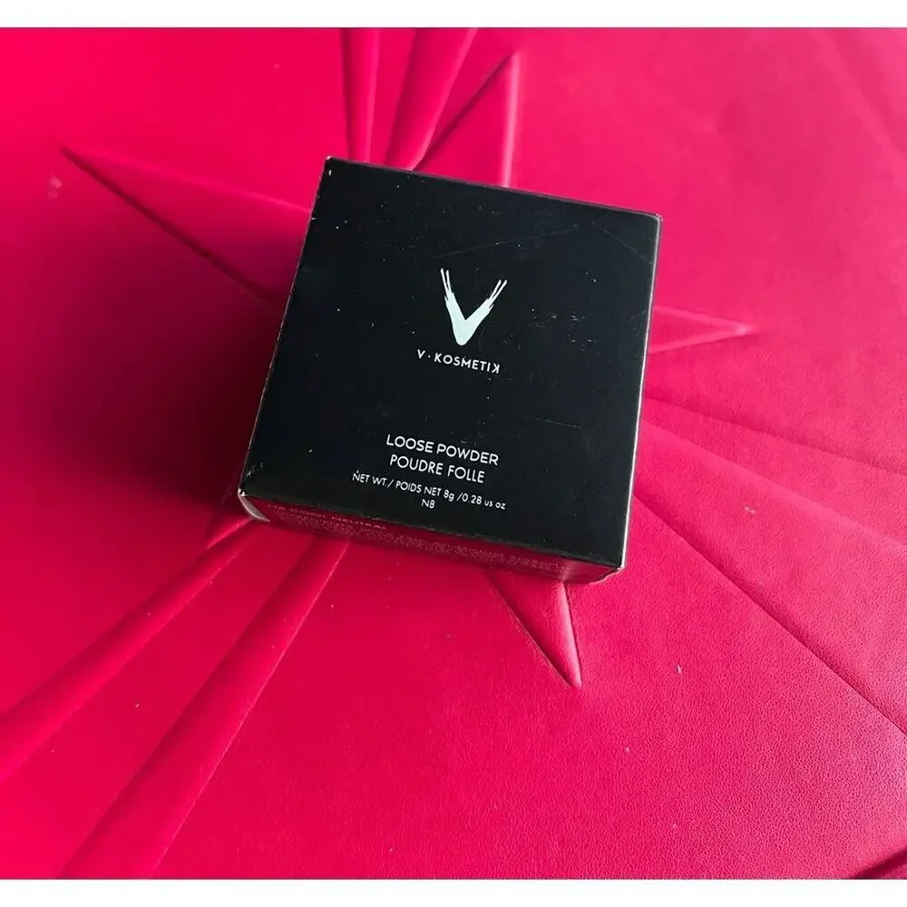 V‎ Kosmetix Loose Powder N8 Cool Neutral Light Setting Powder Cruelty-Free $29